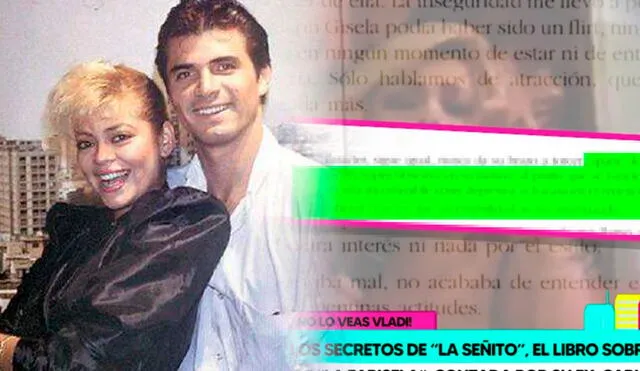 Carlos Vidal, expareja de Gisela Valcárcel, escribió el libro “La señito”. Foto: captura/Willax/archivo