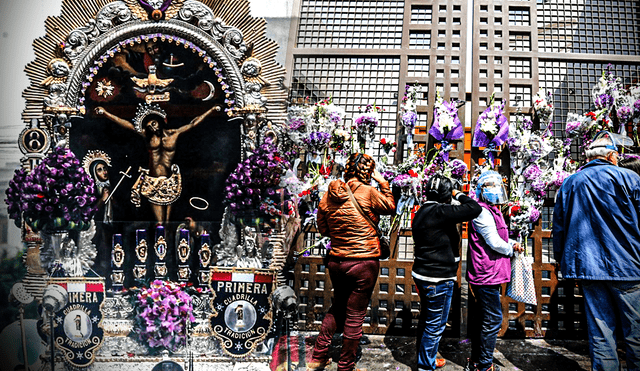 El Señor de los Milagros hará su recorrido por varias avenidas y calles principales del Centro de Lima tras 2 años de paralización. Foto: composición de Gerson Cardoso/La República