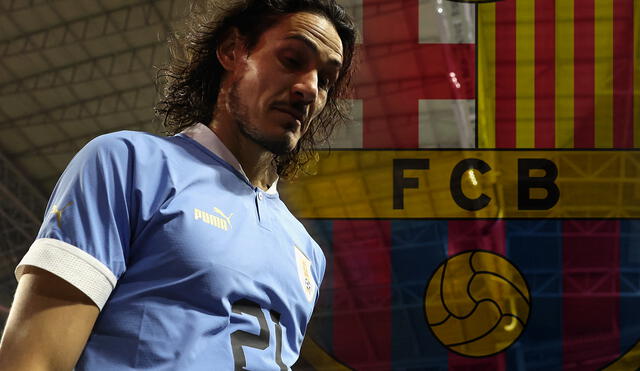 Edinson Cavani es uno de los referentes en la selección uruguaya. Foto: composición LR/AFP/FC Barcelona