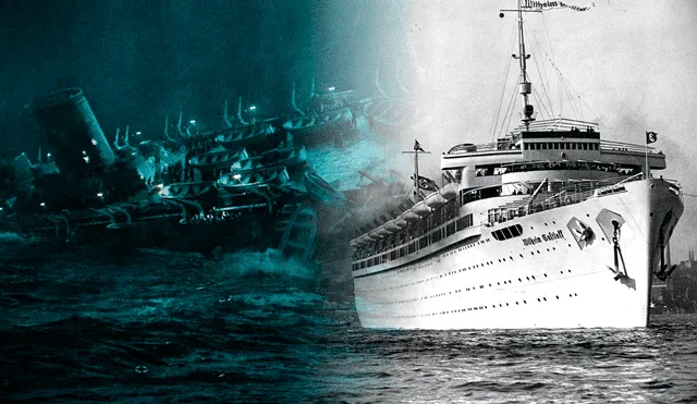 A diferencia del Titanic, el hundimiento del transatlántico Wilhelm Gustloff es considerado la peor tragedia de marítima de la historia. Foto: composición LR/ Smithsonian Magazine/Odisea