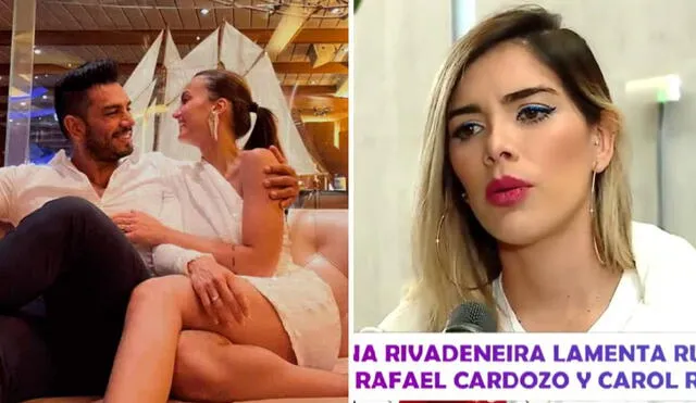 Cachaza y Rafael Cardozo terminaron su relación. Foto: Rafael Cardozo/Instagram/captura América TV
