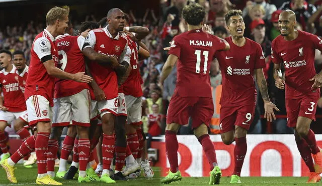 Arsenal vs. Liverpool: los gunners son favoritos en el pronóstico de apuestas. Foto: AFP