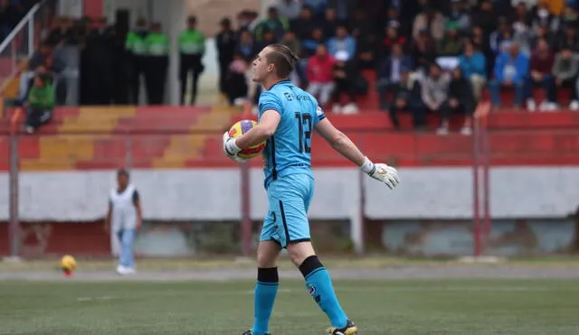 El arquero Patrick Zubczuk juega desde este 2022 en Cienciano. Foto: Club Cienciano