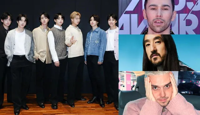 Los chicos de BTS podrían sorprender al público del concierto "Yet to come in Busan" con la presencia de estos artistas extranjeros. Foto: composición LR/Hybe/Paramount/Wasserman/Warner