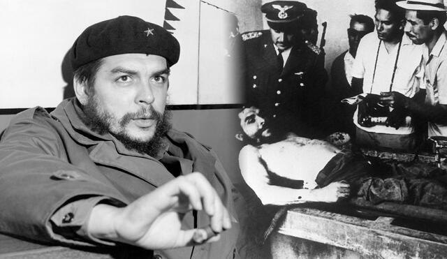 El 'Che' Guevara fue ejecutado un 9 de octubre de 1967. Foto: composición LR / AFP