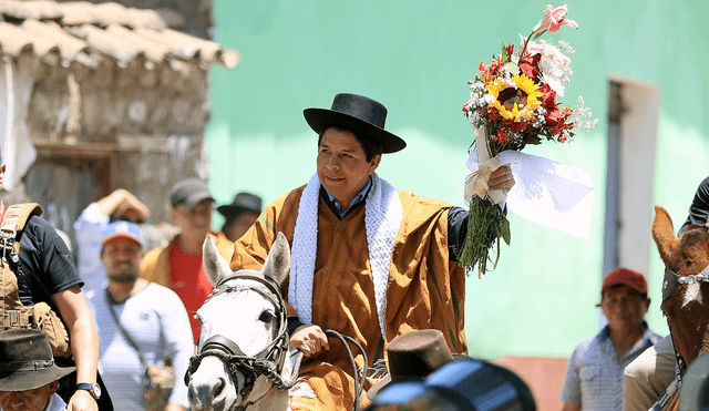 Pedro Castillo. Foto: Presidencia