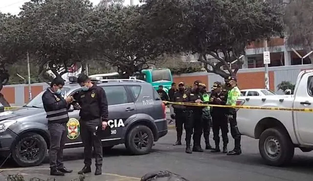 El crimen fue cometido por 2 sujetos que se desplazaban en una moto lineal. Foto: Ciudad de Laredo