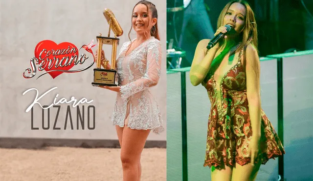 Kiara Lozano cumplió un año en Corazón Serrano tras ganar casting nacional. Foto: composición LR/Instagram/Kiara Lozano