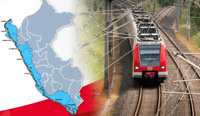 El Tren Grau se realizará bajo la modalidad de Gobierno a Gobierno (G2G). Se espera que sume desarrollo económico, cultural y social al Perú. Foto: composición LR/MTC/Pixabay/referencial