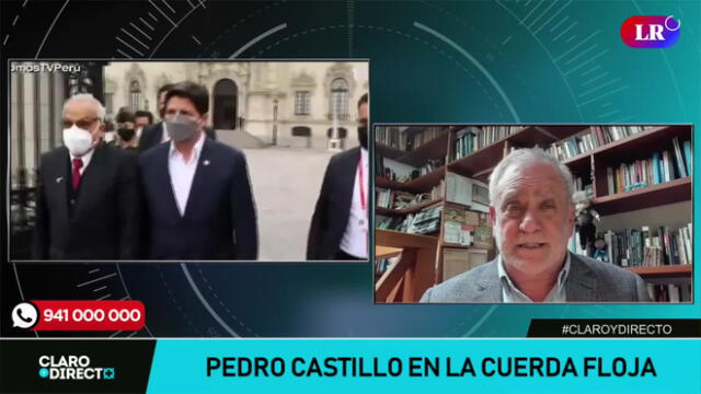 Augusto Álvarez Rodrich habló acerca de Pedro Castillo. Foto: LR+