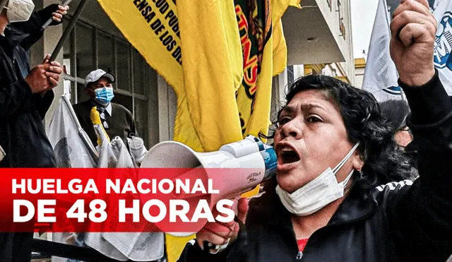 Trabajadores afirman sentirse engañados por representantes del gobierno. Foto: Vanessa Trebejo /  URPI-LR - Composición de Jazmin Ceras
