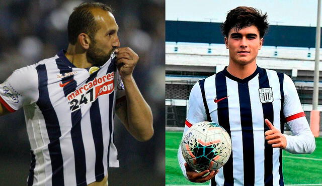 Hernán Barcos y Juan Pablo Goicochea todavía no han jugado juntos en el primer equipo. Foto: composición/Alianza LIma