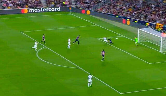 Nicoló Barella igualó el marcador del Barcelona vs. Inter. Foto: captura de ATV