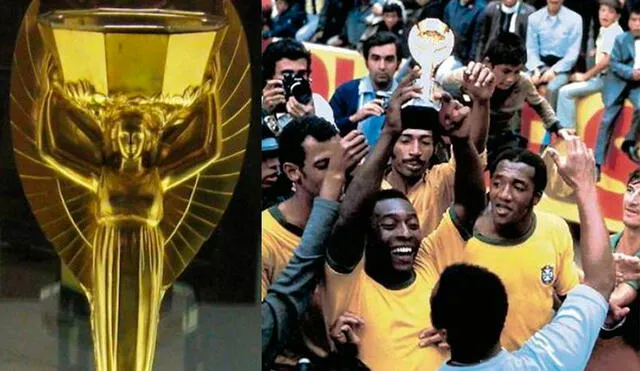 La selección de Brasil es la única que ha podido tener en su poder la Copa Jules Rimet. Foto: composición FIFA/Vanguardia digital