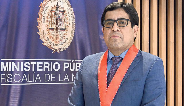 El fiscal adjunto supremo Marco Huamán también lleva el caso de Pedro Castillo. Foto: Fiscalía/ Video: Canal N