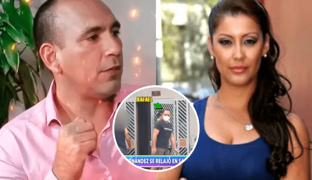 Rafael Fernández acusa a Karla Tarazona de tramar polémicas. Foto: composición LR/captura de Willax TV/@karlatarazona/Instagram