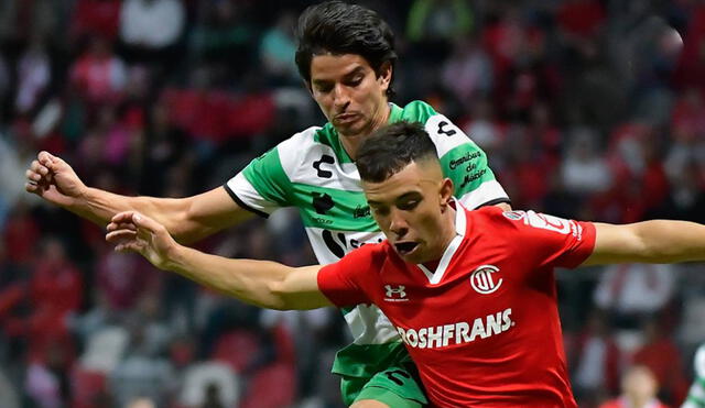 Toluca recibe a Santos por la ida de los cuartos de final de la Liga MX. Foto: Toluca