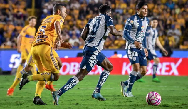 Tigres y Pachuca se enfrentan por los cuartos de final de la Liga MX 2022. Foto: @Tuzos