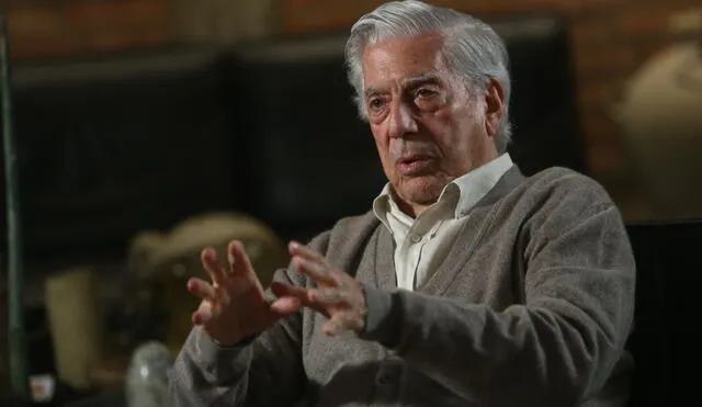 Escritor y Nobel de Literatura peruano de Mario Vargas Llosa. Foto: La República.