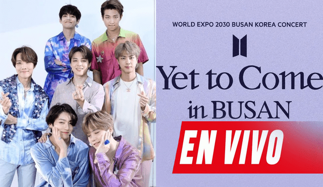 Fans podrán ver a BTS en el concierto "Yet to come in Busan" por live streaming. Foto: composición LR/Hybe