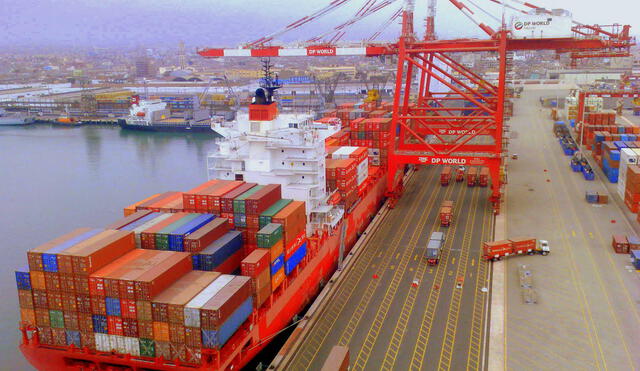 El 80% de la mercancía es transportado por vía marítima. Foto: Ositrán