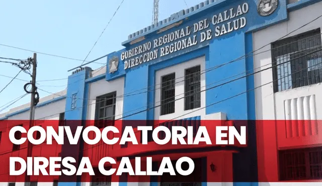 Diresa Callao: se abrió nueva convocatoria de trabajo CAS. Foto: Foto: composición de Fabrizio Oviedo/La República