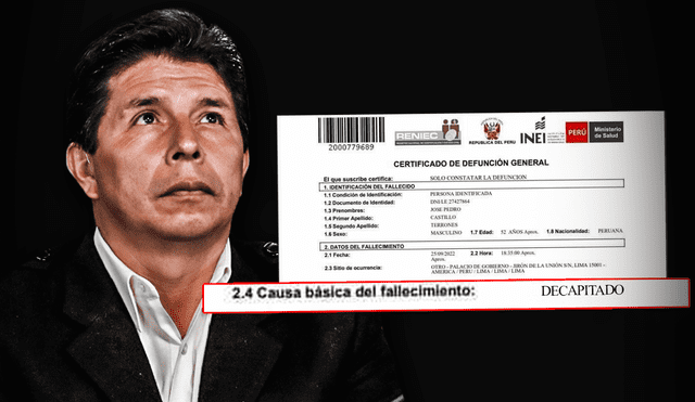 También se generaron certificados de defunción del dueño de la casa de Sarratea y la fiscal de la Nación. Foto: composición/La República