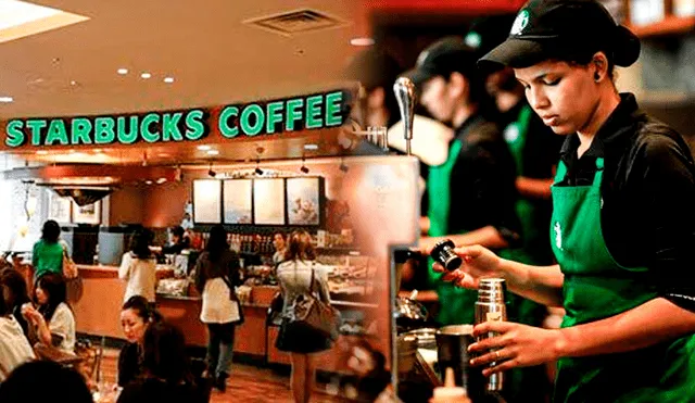 Entérate cuánto le pagan a los trabajadores de Starbucks. Foto: composición LR/PerúRetail