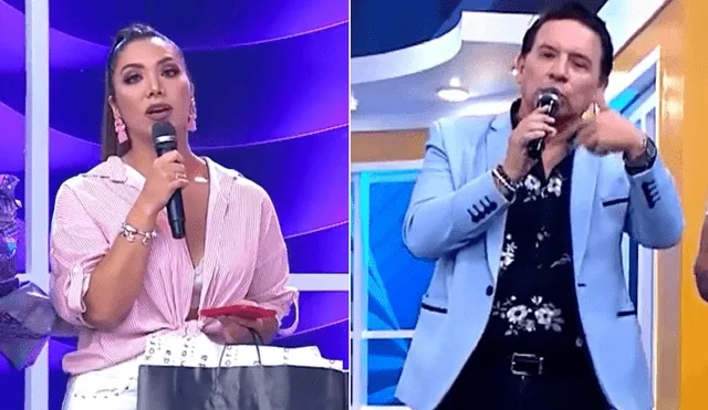 Isabel Acevedo y Ricardo Rondón se dijeron de todo en programa en vivo. Foto: Isabel Acevedo y Ricardo Rondón/Screenshot de "En boca de todos"