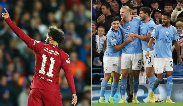 Liverpool y Manchester City son los últimos campeones de la Premier League. Foto: Composición EFE