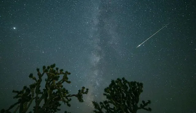 La lluvia de estrellas oriónidas puede permitir ver hasta 20 meteoros por hora. Foto: Tyler Leavitt / Space
