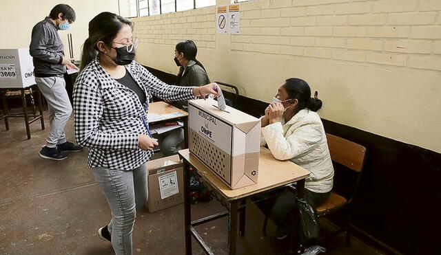 Comicios. Según especialista, no hay sustento para nulidad de elecciones en Puente Piedra. Foto: John Reyes/La República