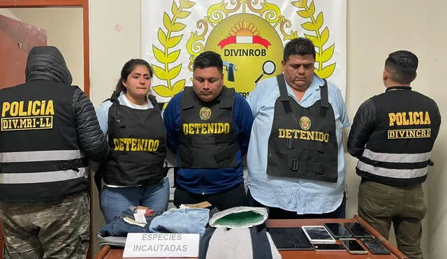 Los detenidos serían integrantes de la banda delincuencial Los Caperos de Aranjuez. Foto: PNP