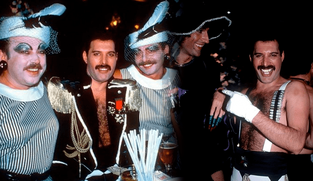 Freddie Mercury, protagonista de las numerosas fiesta de la banda. Foto: composición LR/ TN/ Dangerous Minds