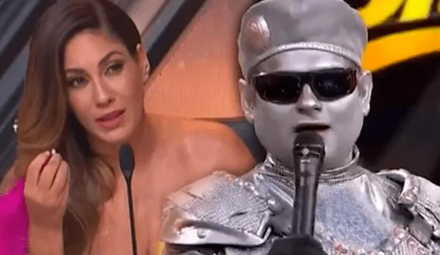 Tilsa Lozano lanzó dura arremetida contra Robotín en la última gala de "El gran show". Foto: composición/captura América TV