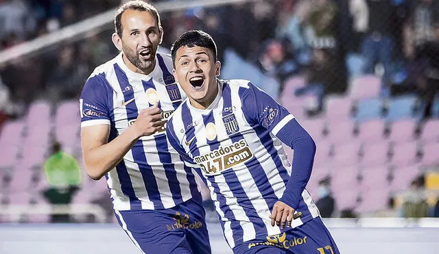 Buen momento. Jairo Concha alcanzó los 6 goles con Alianza Lima en la temporada 2022. Foto: difusión