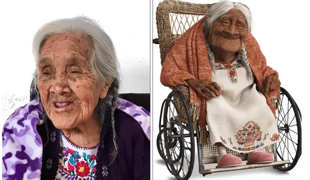 María Salud Ramírez Caballero despertó sensaciones y emociones entre los fans de "Coco" tras su parecido con la abuela del filme. Foto: composición LR