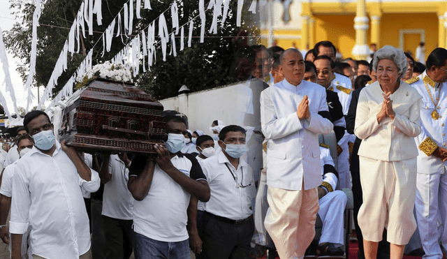 La tradición de los países asiáticos para asistir a funerales se refleja en el color que utilizan para las ceremonias. Foto: composición de Fabrizio Oviedo/LR