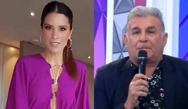 María Pía Copello indignada con declaraciones de Nino Peñaloza. Foto: composición LR/María Pía Copello/Instagram/captura de América TV