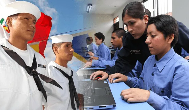 Marina de Guerra: jóvenes se pueden inscribir al servicio militar voluntario hasta el 30 de octubre. Foto: composición Fabrizio Oviedo/LR/Marina de Guerra