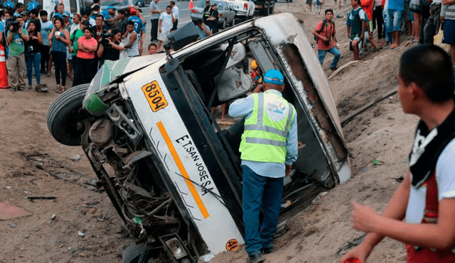 La región con más casos de accidentes de tránsito es Lima con 26.899. Foto: MTC