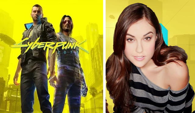 El personaje de Sasha Grey en Cyberpunk 2077 se llamará Ash. Foto: CD Projekt / Diez.HN