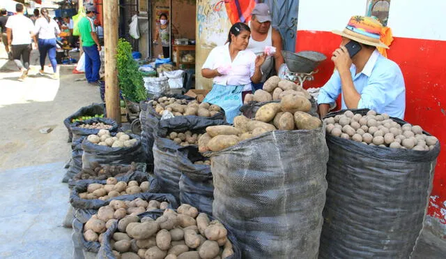 La papa amarilla registra un precio promedio de S/ 7,13 por kilo en mercados durante octubre, precisa el Midagri. Foto: Jaime Mendoza/La República