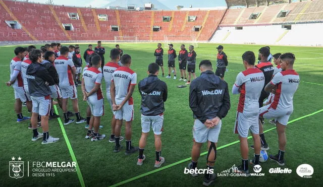 Cuadro rojinegro se prepara para su próximo encuentro. Foto: FBC Melgar