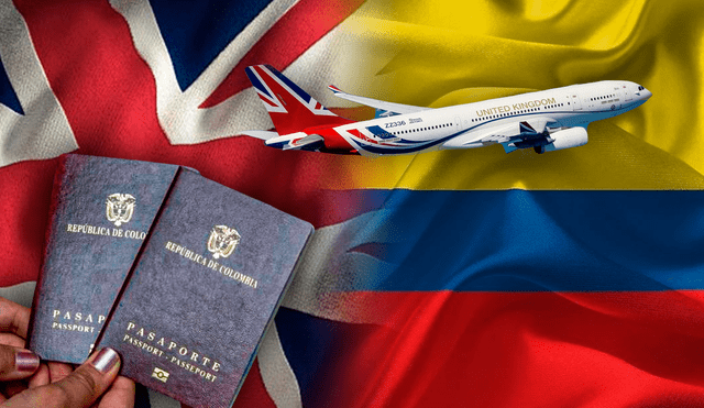 Miles de colombianos podrán viajar a Reino Unido a partir del 9 de noviembre. Foto: Jazmin Ceras/ composición LR