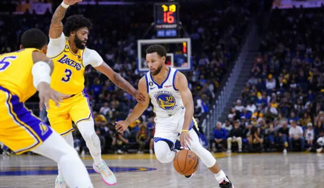 Los Angeles Lakers arrancan la temporada ante los Warriors. Foto: NBA