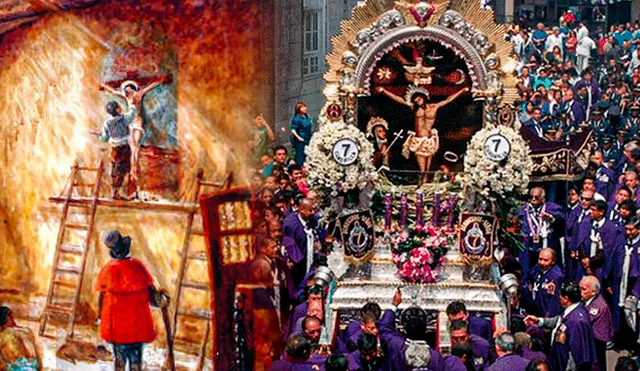 La festividad del Señor de los Milagros tiene sus origenes en la época Colonial. Foto: composición LR/ Emiza/La República