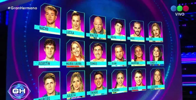 Gran hermano 2022 tiene a 18 participantes. Foto: Telefé