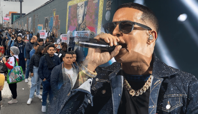 El concierto de este martes 18 será el penúltimo que Daddy Yankee brindará en la ciudad de Lima. Foto: composición/AFP/Twitter