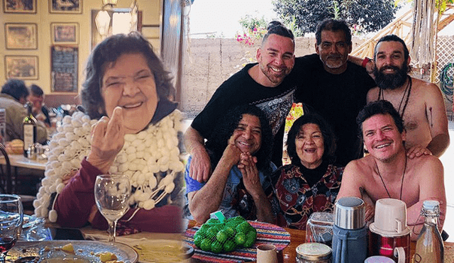 Óscar López Arias le da el último adiós a su mamá. Foto: composición LR/ @ÓscarLópezArias / Instagram